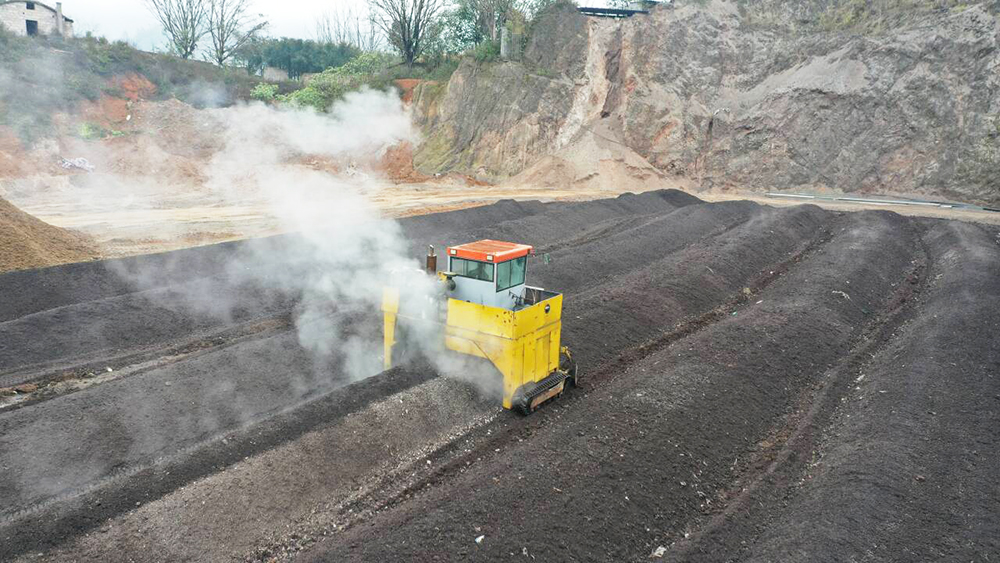 貴州世農(nóng)農(nóng)業(yè)集團 忙產(chǎn)有機肥 助力春耕提地力 生物質(zhì)能技術服務